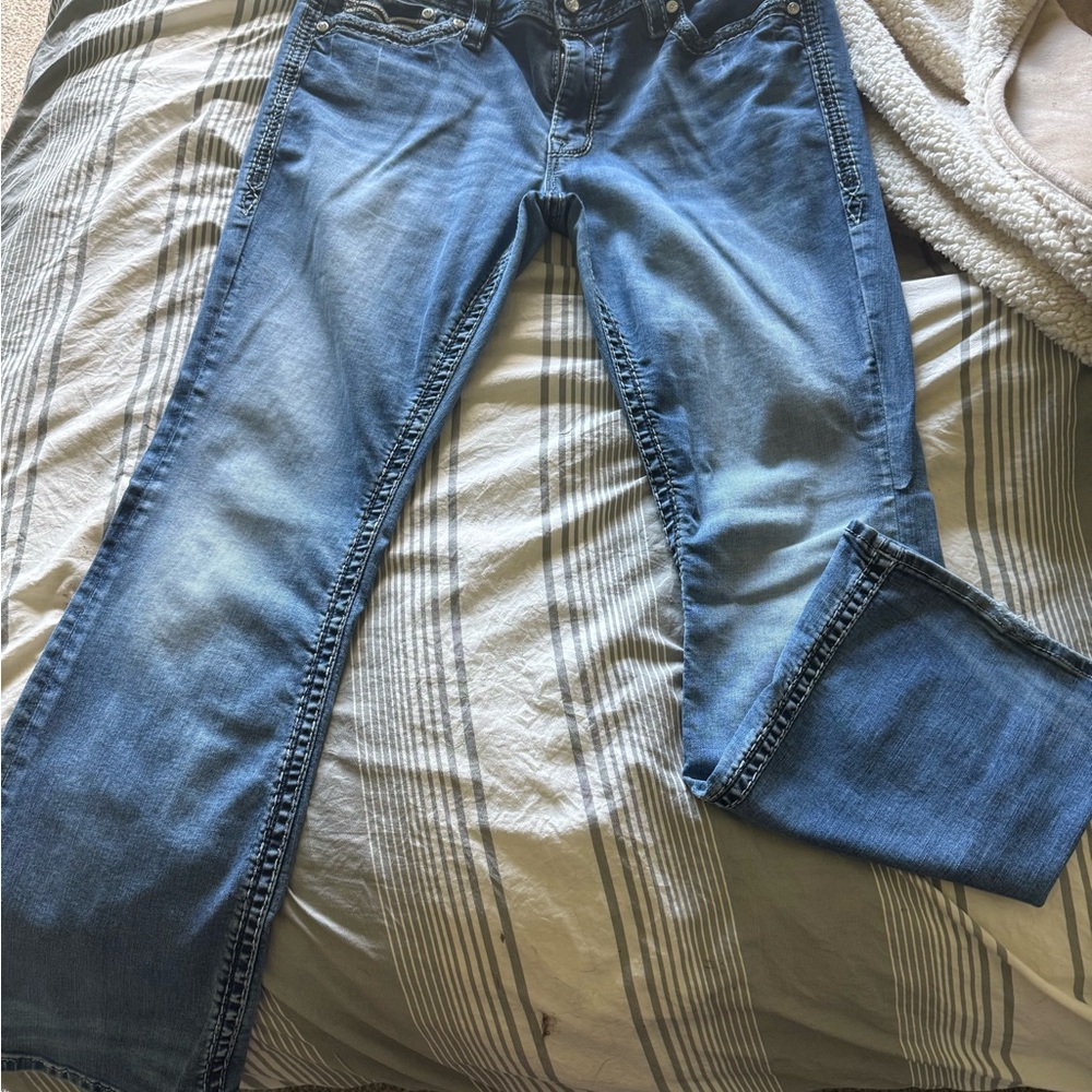 Rock Revival Blue Boot Cut Jeans